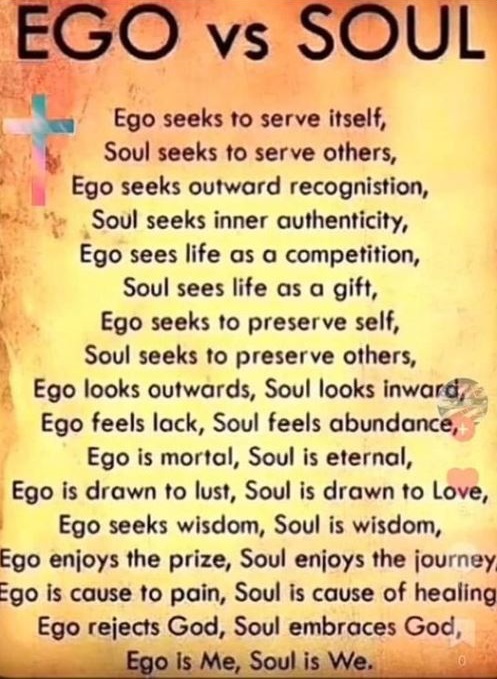 Ego vs Soul