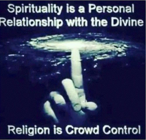 Spirituality vs Religion