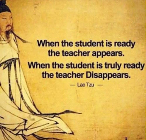 When the Student is Ready