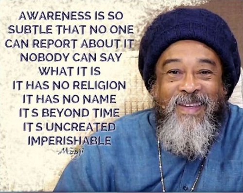 Awareness is Uncreated