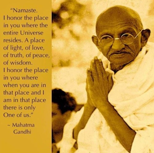 Gandhi-That Place in Us