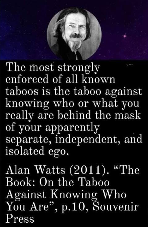 Taboo Against Knowing Who You Are